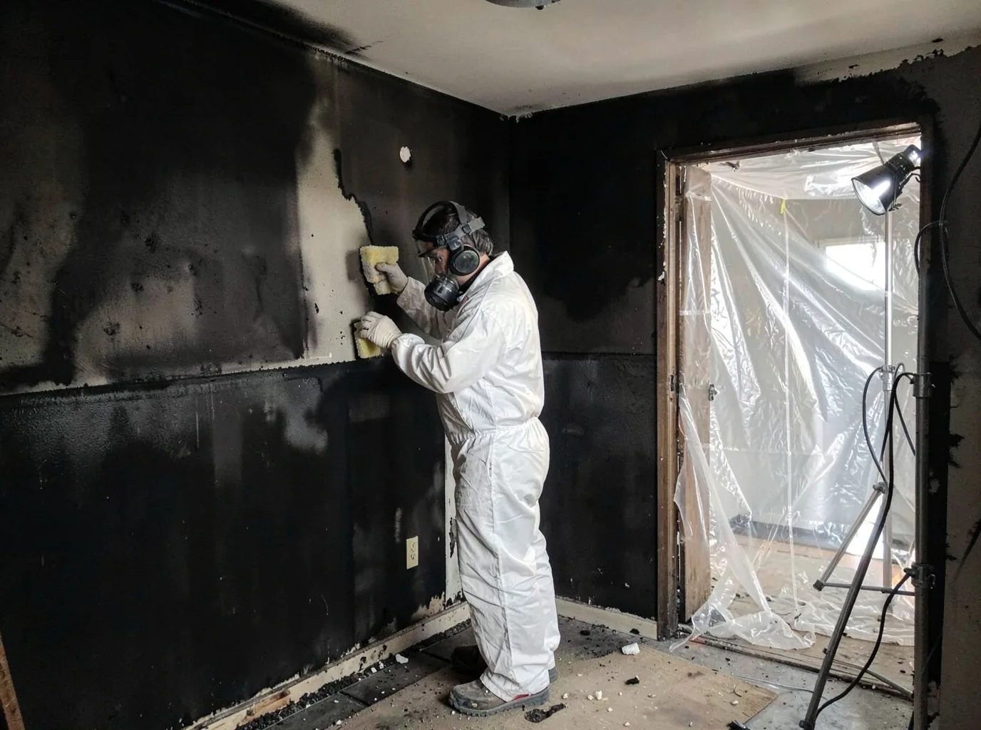 Fire Damage Restoration company in East Leroy, MI